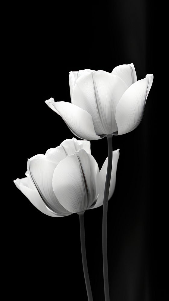 Photography of lotuses monochrome flower petal.