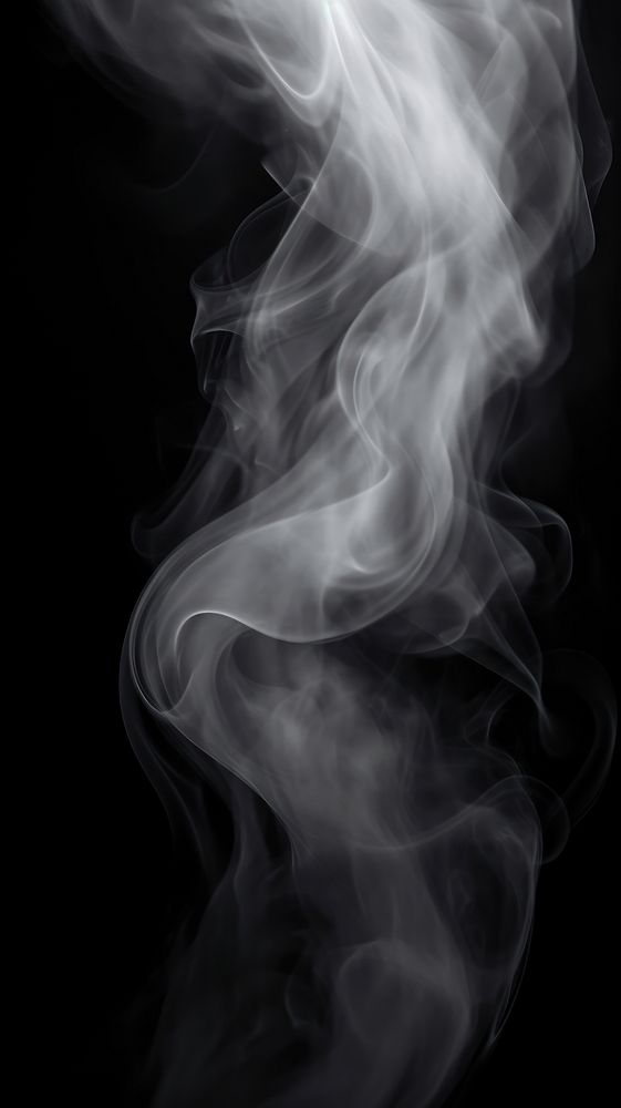 Photography of smoke monochrome motion black.