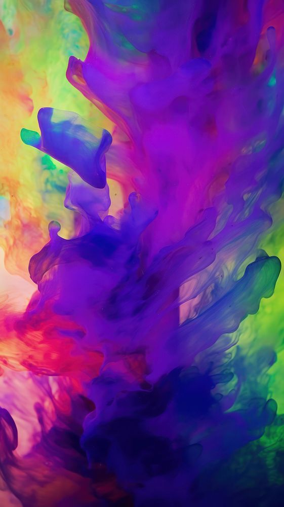 Colorful color ink backgrounds purple creativity.