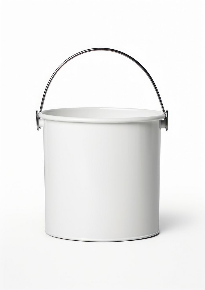 Paint bucket  white white background simplicity.