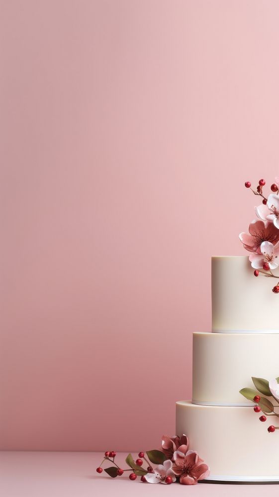 Wedding cake flower dessert plant.