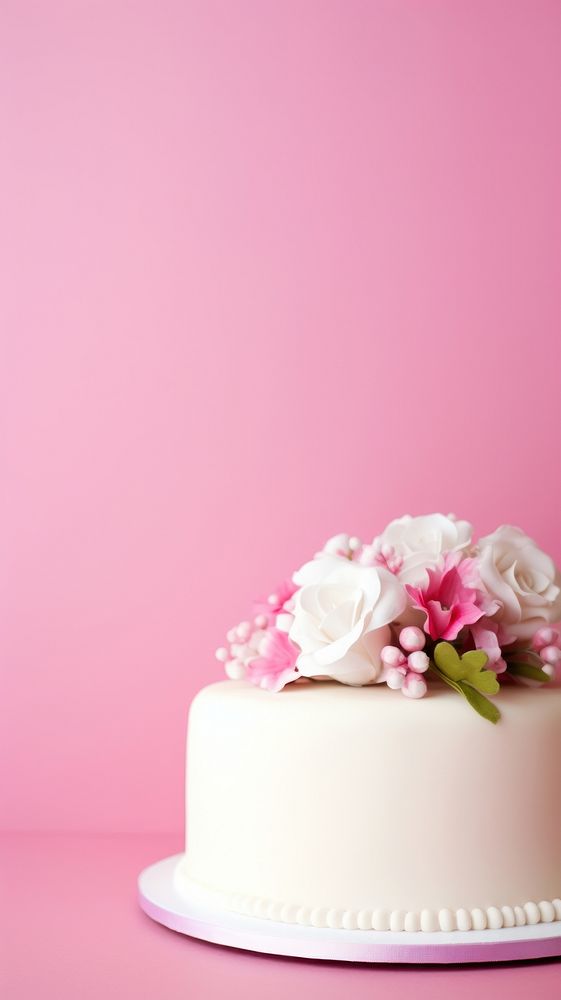 Wedding cake rose dessert flower.