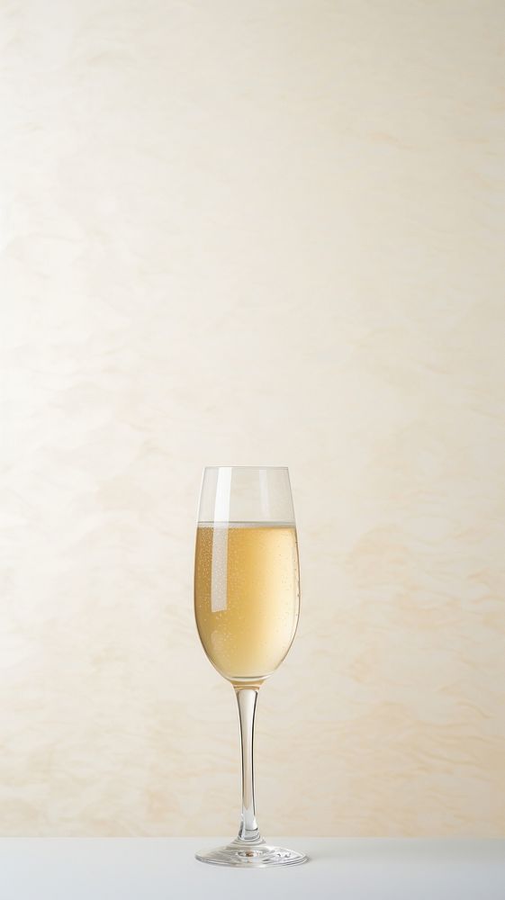 Wedding ring glass champagne drink.