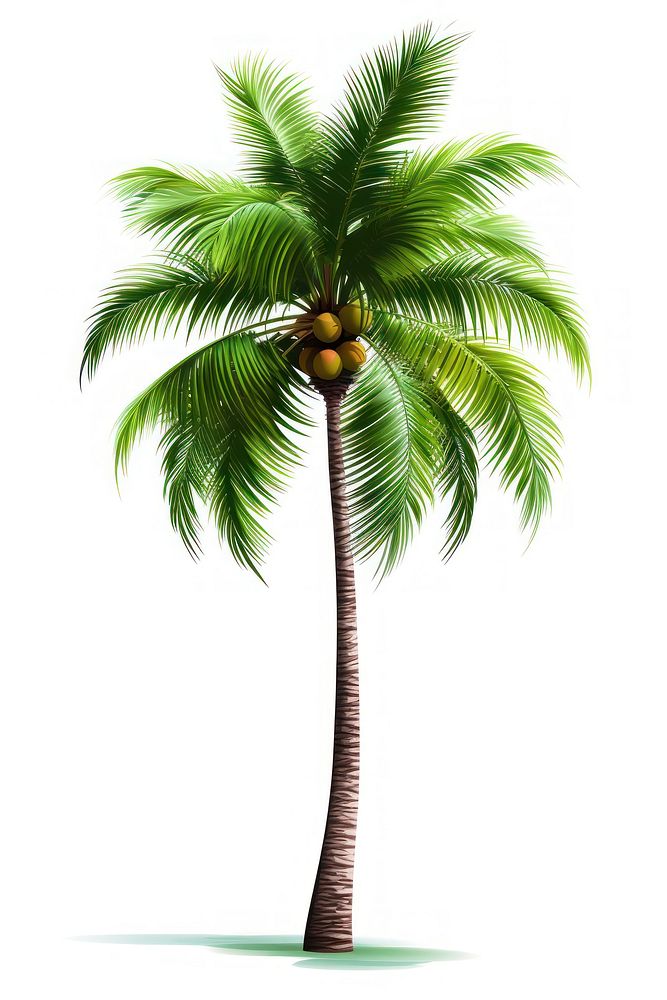 Tropical coconut tree tropics.