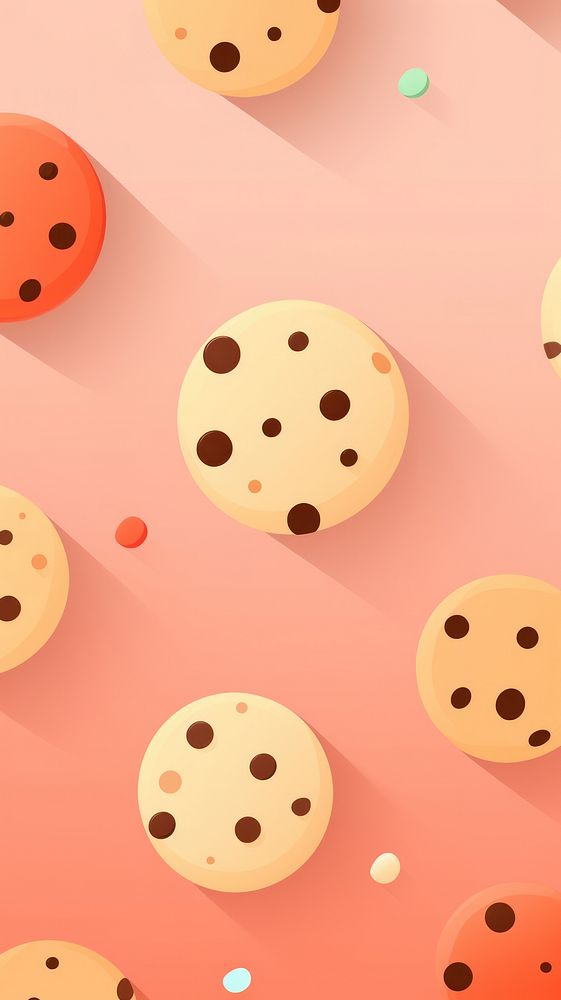 Cookies pattern food confectionery.