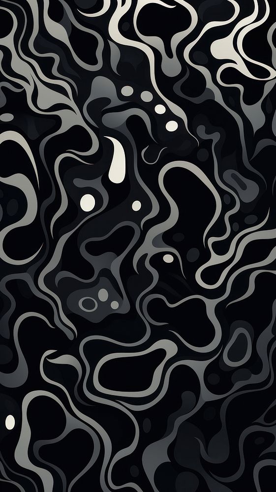  Abstract pattern backgrounds monochrome. AI generated Image by rawpixel.