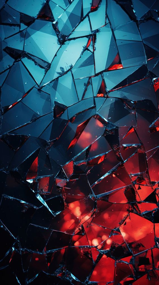  Broken glass abstract art backgrounds. AI generated Image by rawpixel.