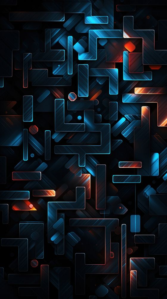  Line puzzle backgrounds abstract pattern. AI generated Image by rawpixel.
