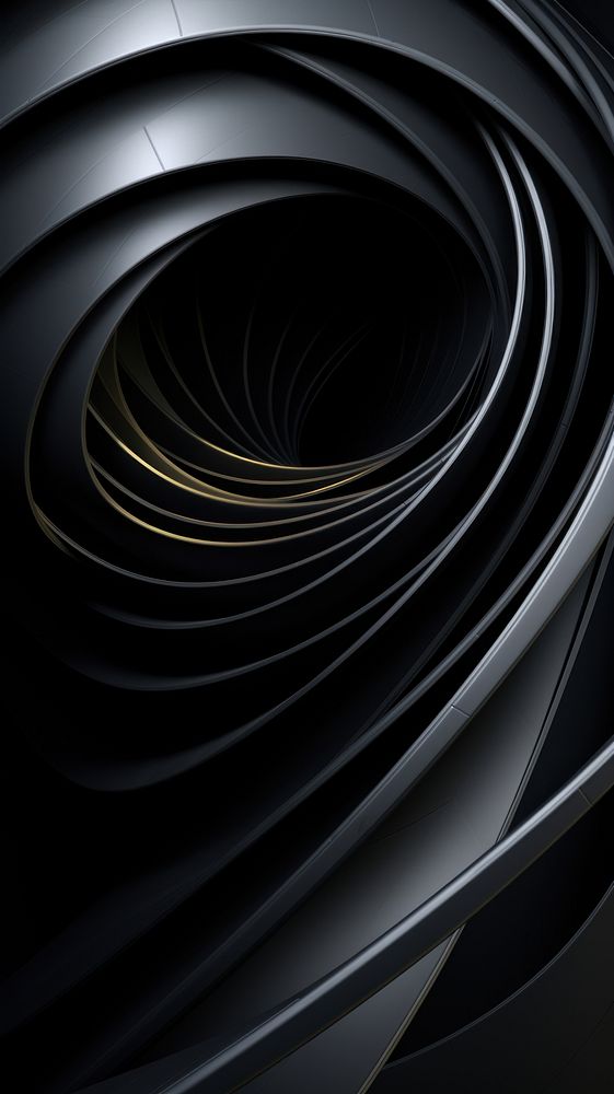  Spiral carbon fiber abstract black transportation. AI generated Image by rawpixel.