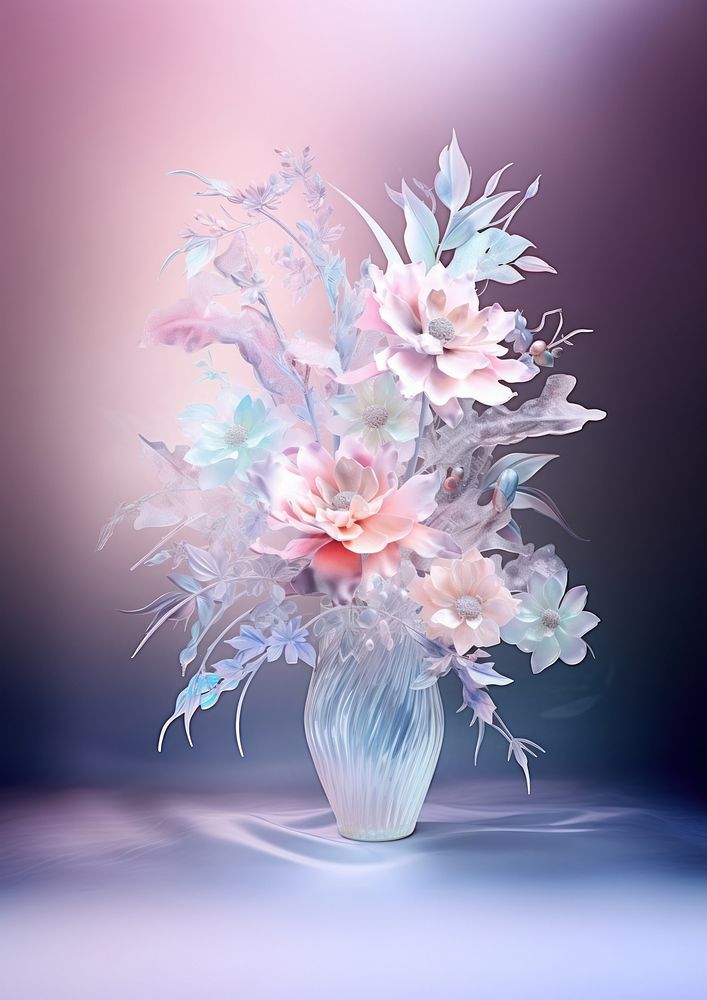 Bouquet art flower petal. AI generated Image by rawpixel.