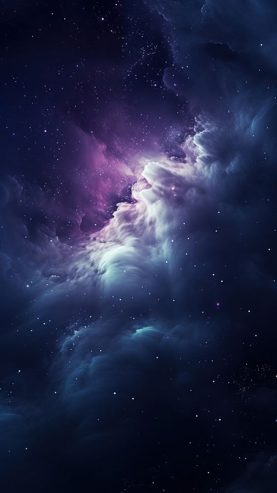  Galaxy wallpaper astronomy nebula nature. AI generated Image by rawpixel.