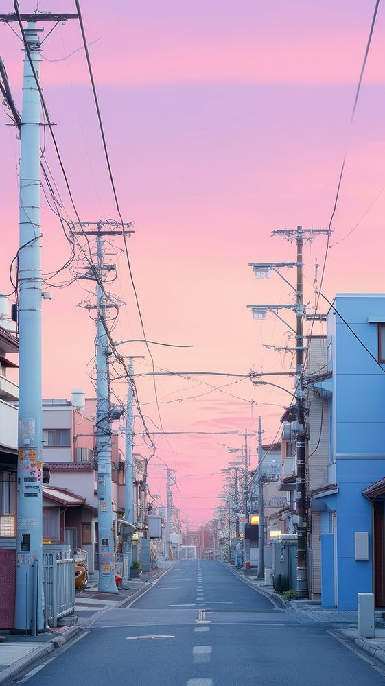 Japanese street architecture cityscape. AI | Premium Photo Illustration ...