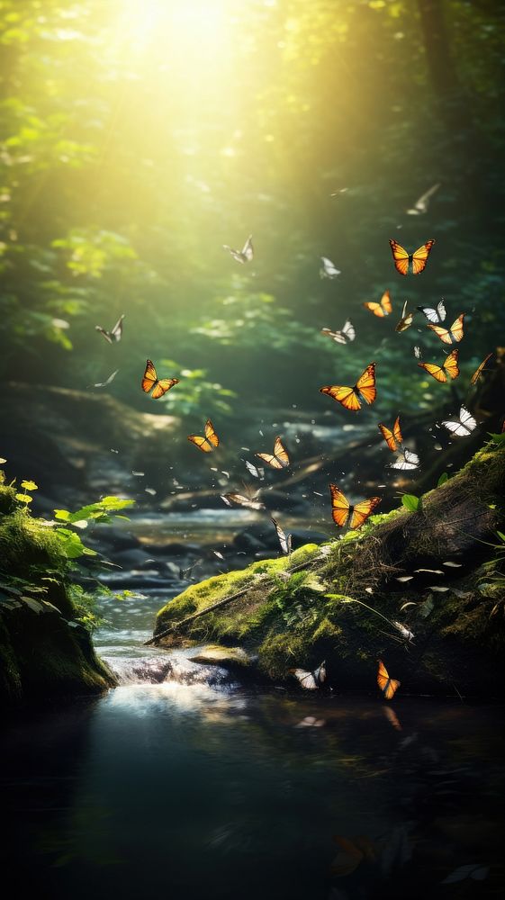  Nature nature sunlight outdoors. AI generated Image by rawpixel.