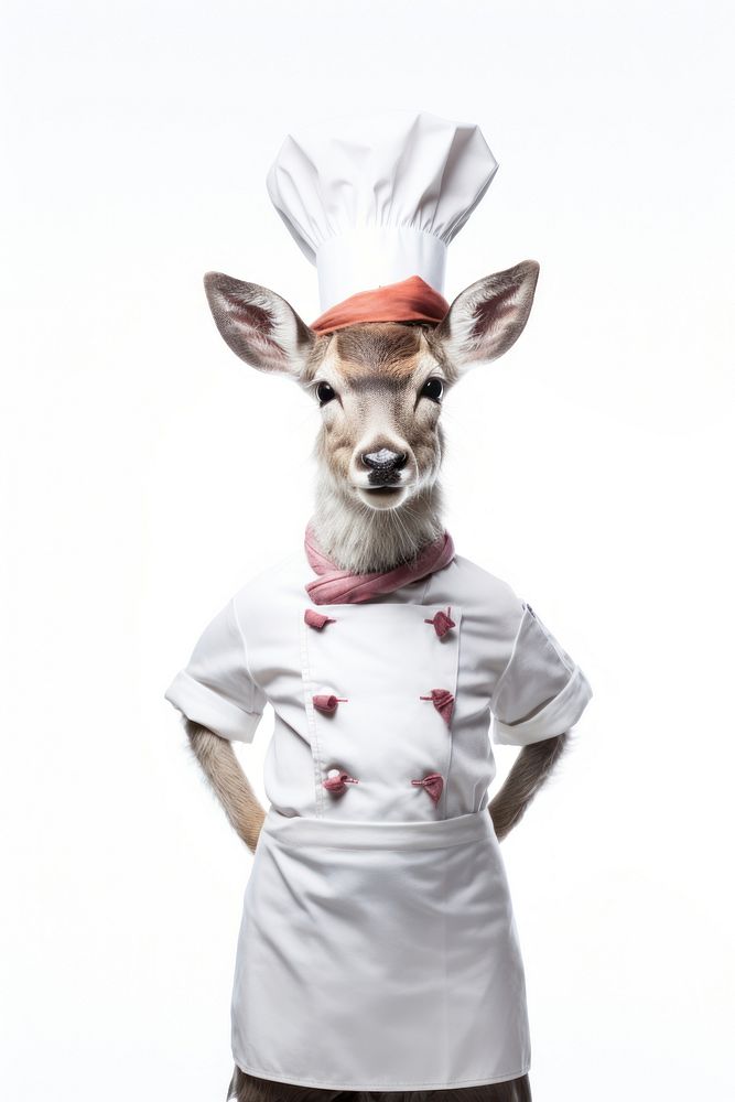 Deer animal mammal chef.