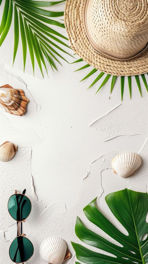Tropical backgrounds outdoors seashell.