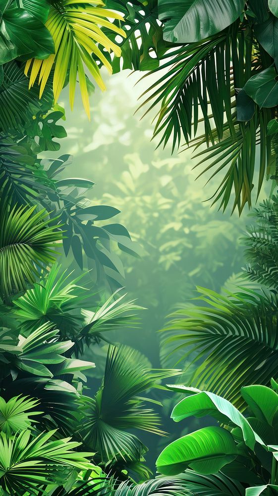 Tropical plant tree vegetation.