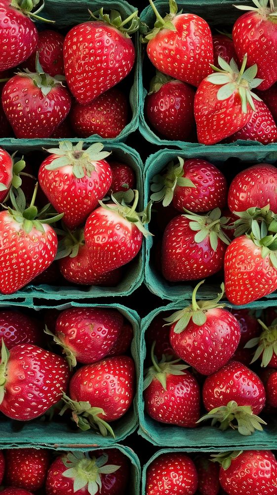 Strawberries food strawberry market.