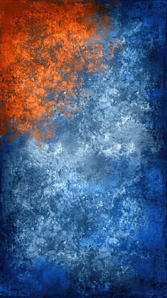 Dark wallpaper Dark blue orange grainy gradient art backgrounds.
