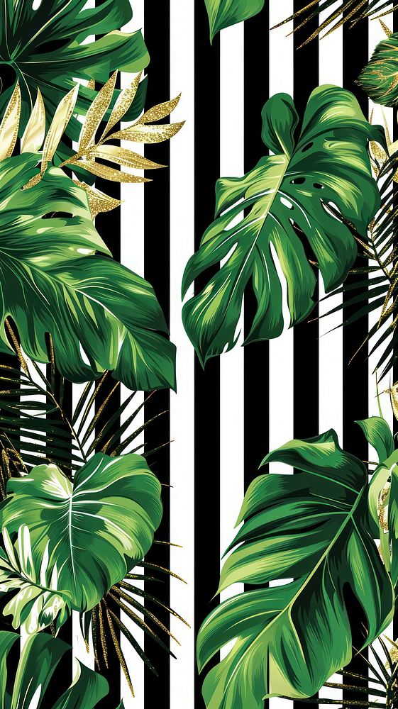 Seamless pattern backgrounds tropics nature.