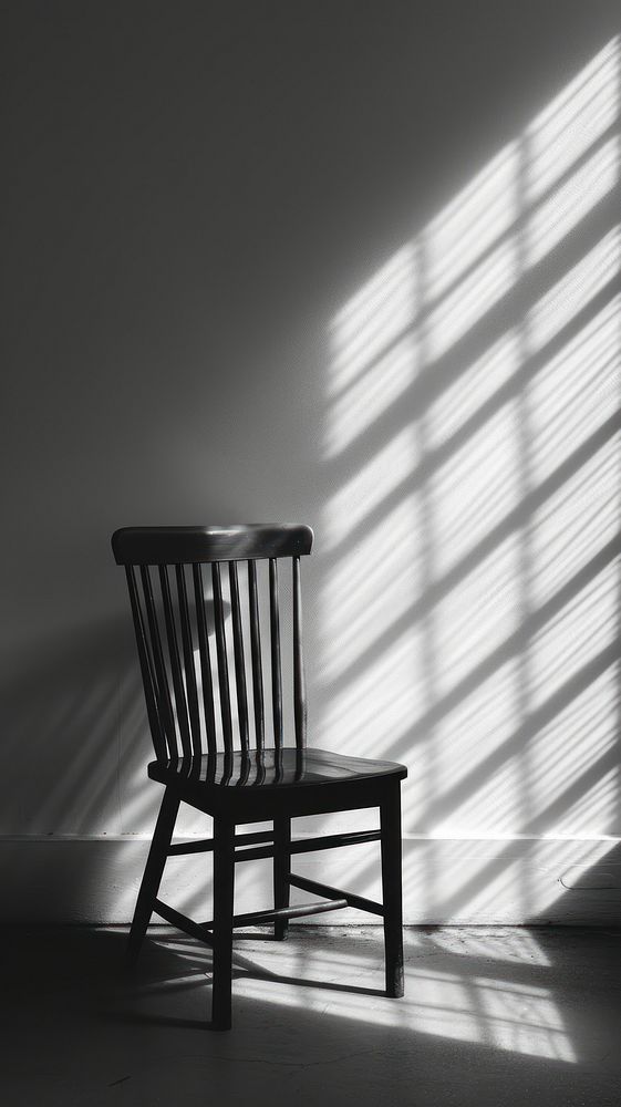 A chair furniture shadow white.