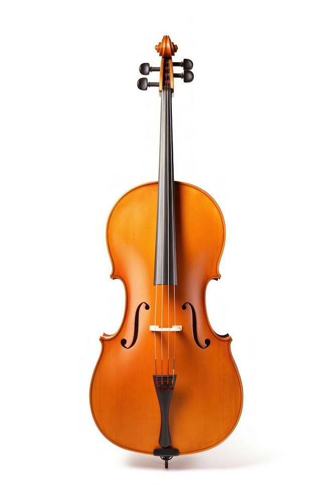 Cello violin white background performance.