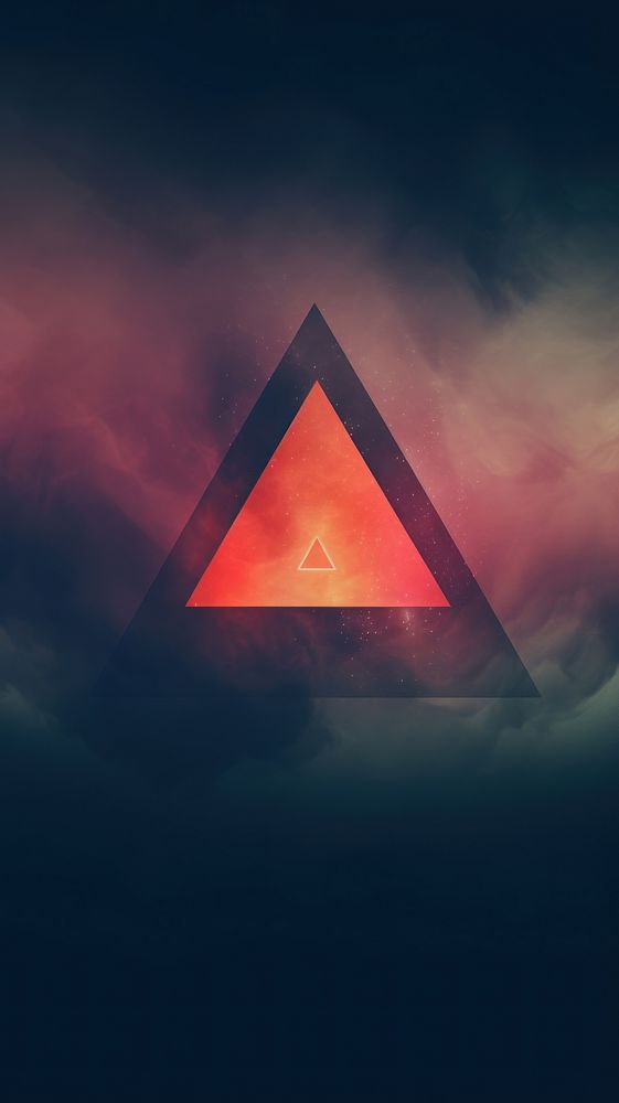  Triad color abstract nature sky. AI generated Image by rawpixel.