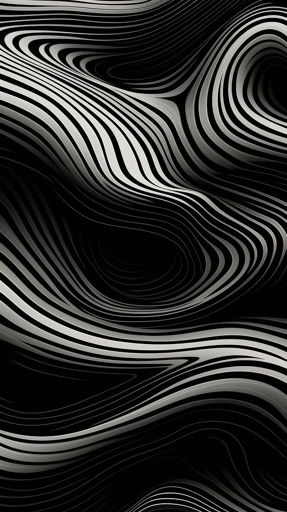  Monochromatic abstract pattern black. AI generated Image by rawpixel.