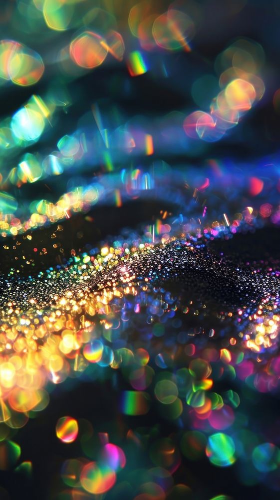  Wave texture glitter light backgrounds. AI generated Image by rawpixel.