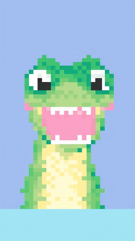 Crocodile amphibian representation creativity.