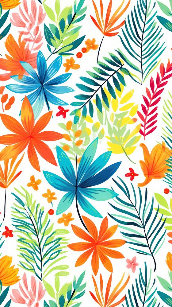 Tropical pattern backgrounds plant.