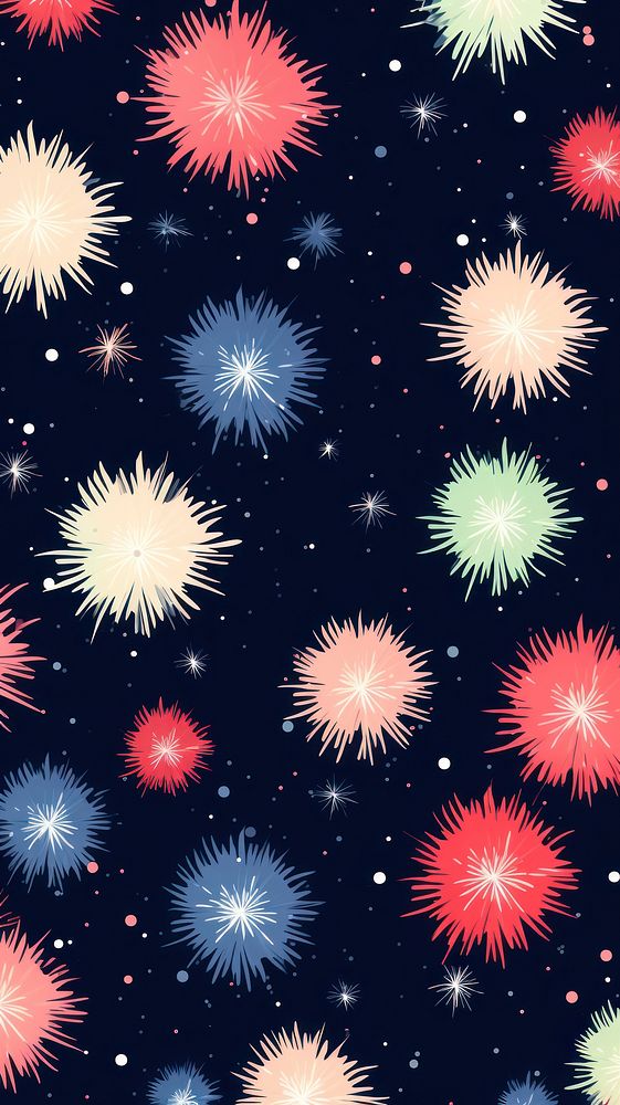 Firework fireworks backgrounds pattern. AI generated Image by rawpixel.