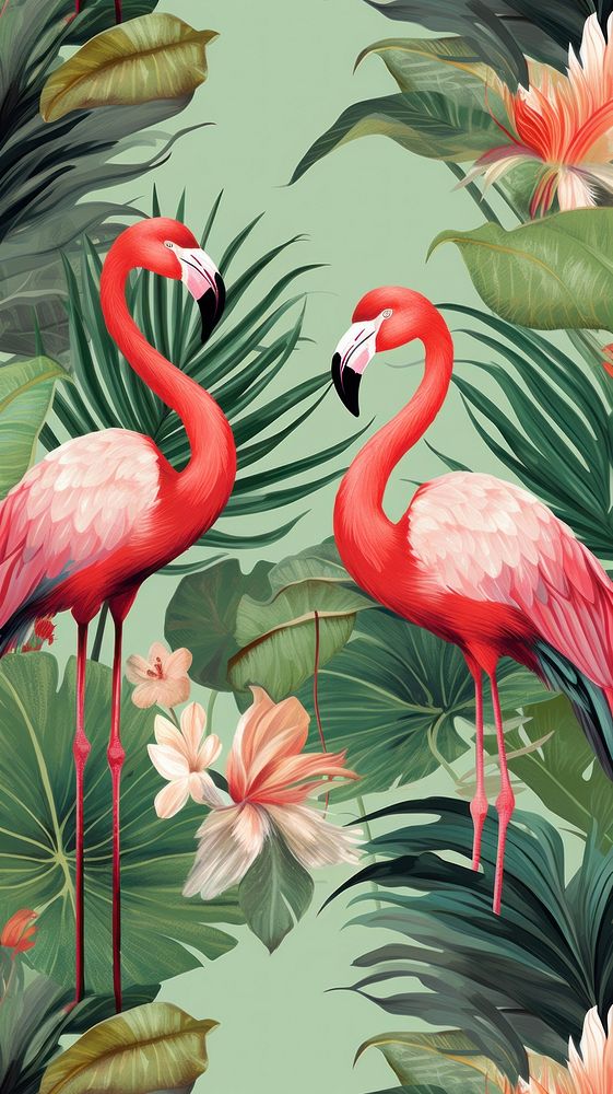 Tropical Tropical flamingo plant.