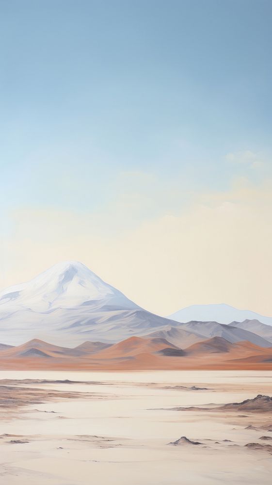  Mount Teide stratovolcano tranquility wilderness. AI generated Image by rawpixel.