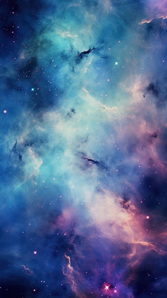 Watercolor galaxy wallpaper astronomy universe outdoors.