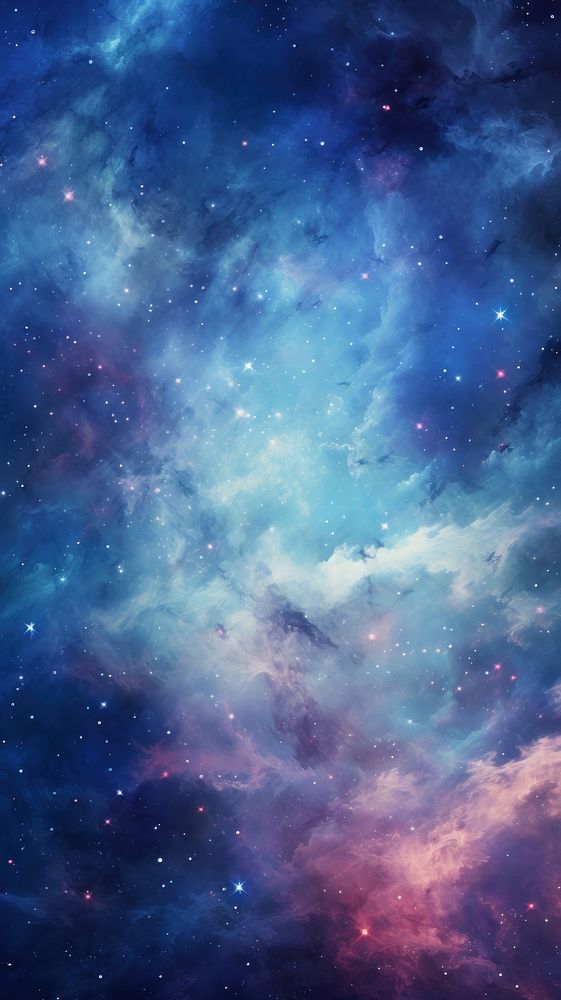 Watercolor galaxy wallpaper astronomy universe outdoors.