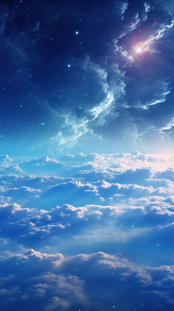 Beautiful Cloudy Space and Sky wallpaper space cloud sky.