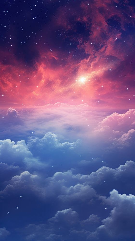 Beautiful Cloudy Space and Sky wallpaper cloud space sky.