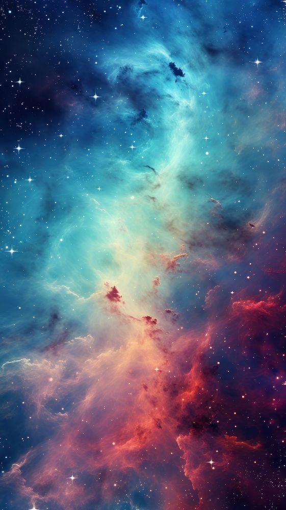 Fantastic colorful galaxy wallpaper astronomy universe outdoors.