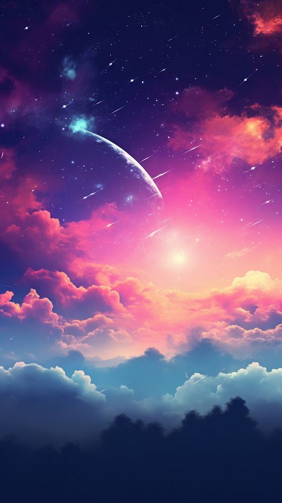 Galaxy Aesthetic wallpaper astronomy outdoors galaxy.