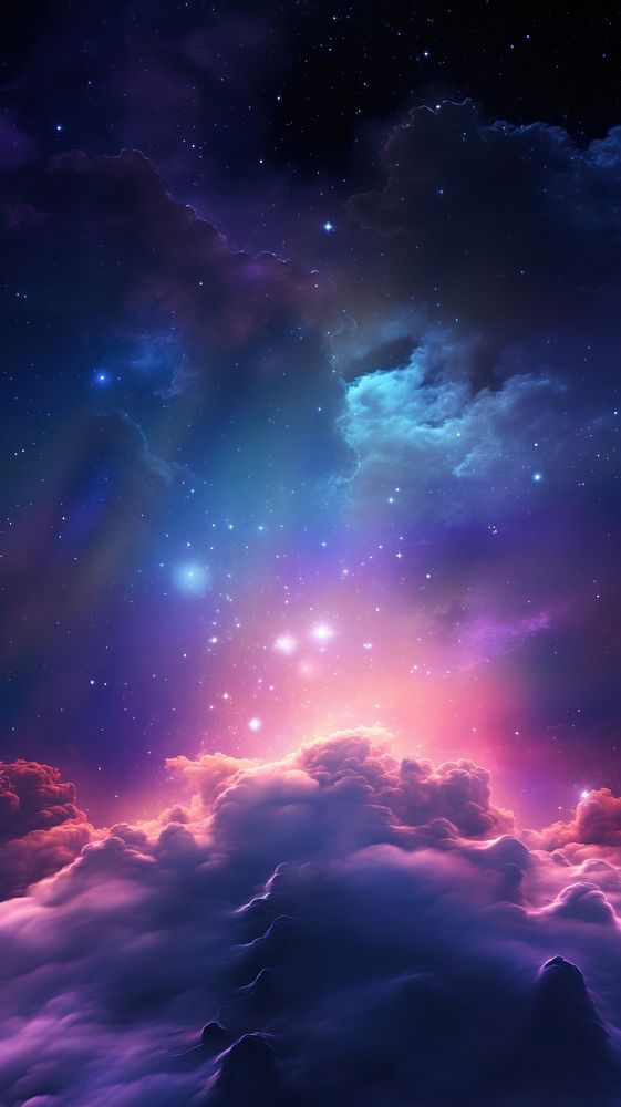 Galaxy hologram wallpaper astronomy universe outdoors.