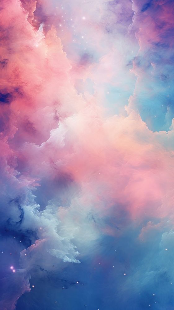 Galaxy pastel wallpaper outdoors nature cloud.