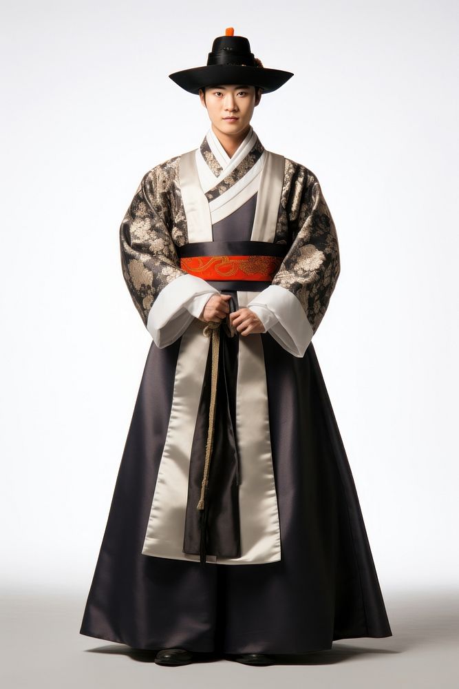 Korean people costume fashion robe. AI generated Image by rawpixel.