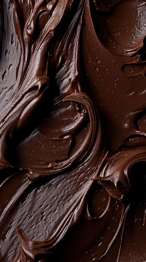 Dark Chocolate paste chocolate dessert food.