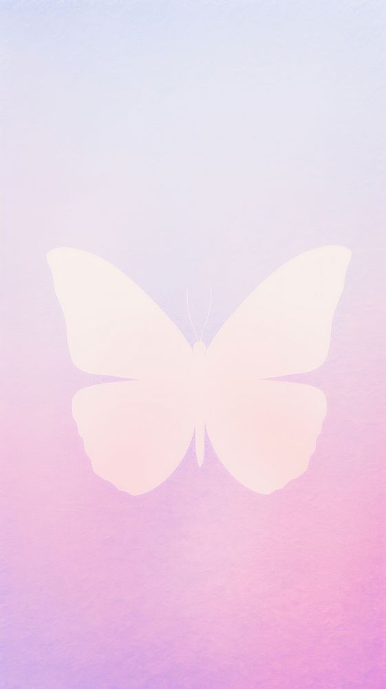 Butterfly purple petal fragility.
