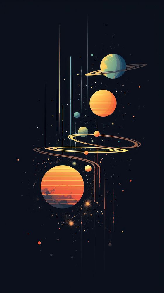Astronomy universe planet night.