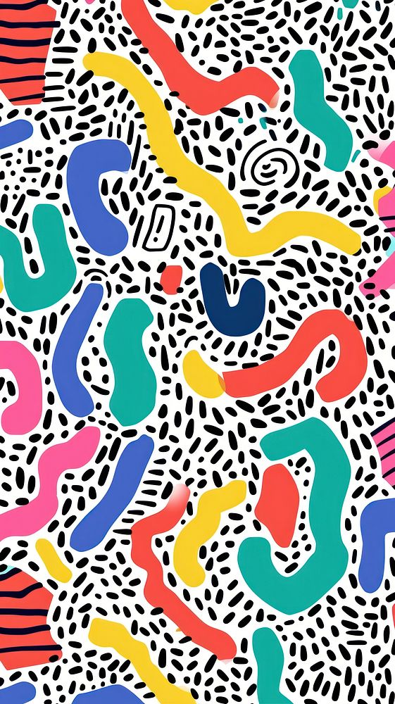 Colorful pattern leopard paper.