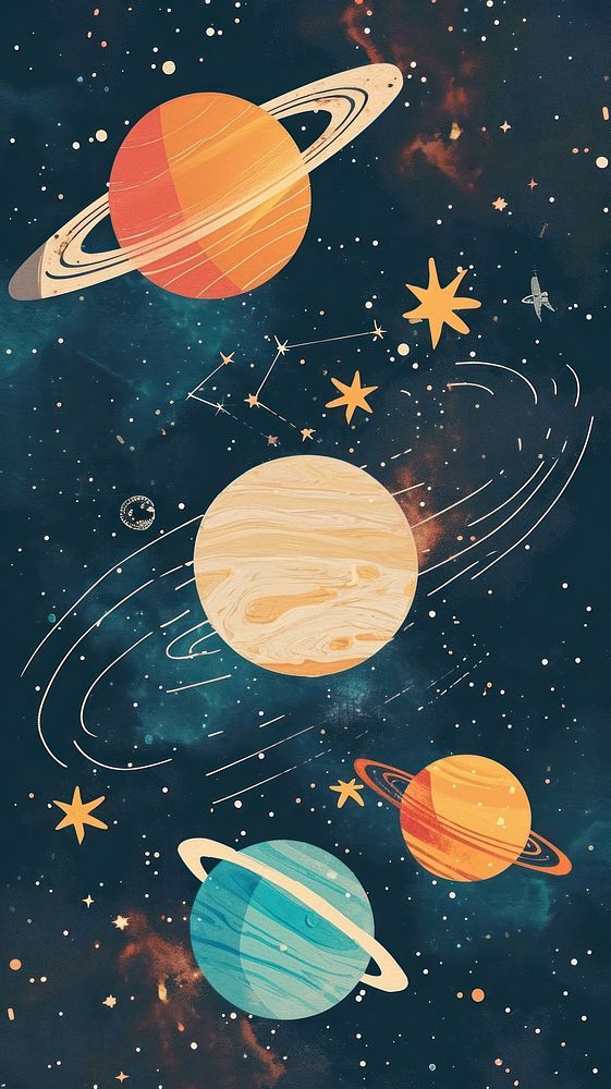 Galaxy planet space astronomy.