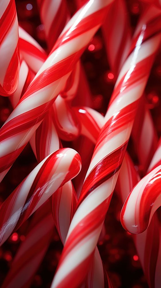 Candy canes confectionery food backgrounds.