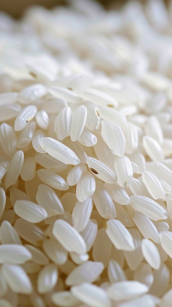 White rice grain food backgrounds.