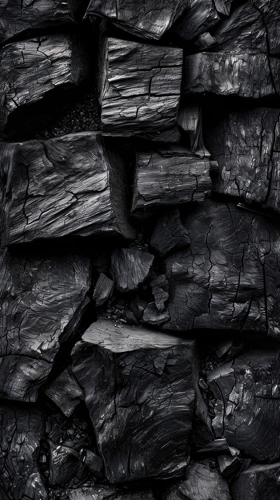 Charcoal black wall backgrounds.